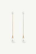 2 in 1 Pearl Strand Earrings