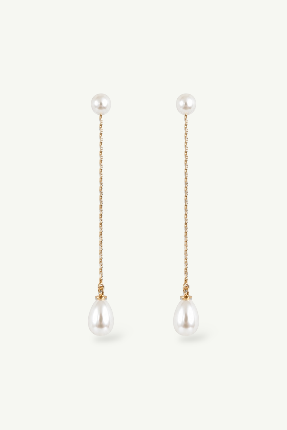 2 in 1 Pearl Strand Earrings