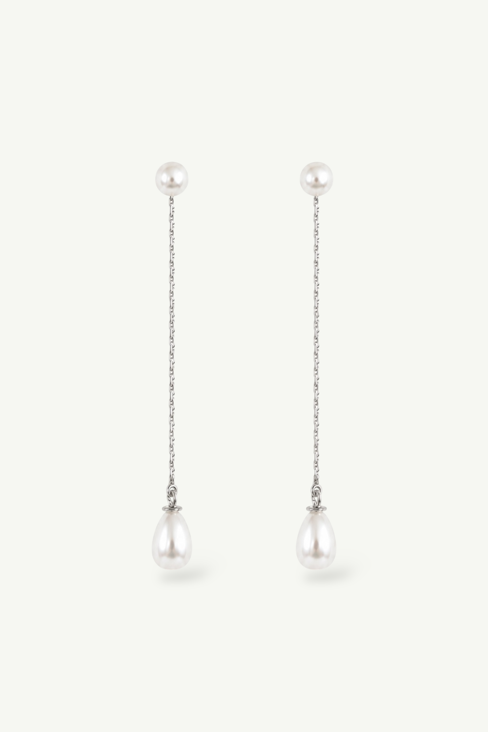 2 in 1 Pearl Strand Earrings