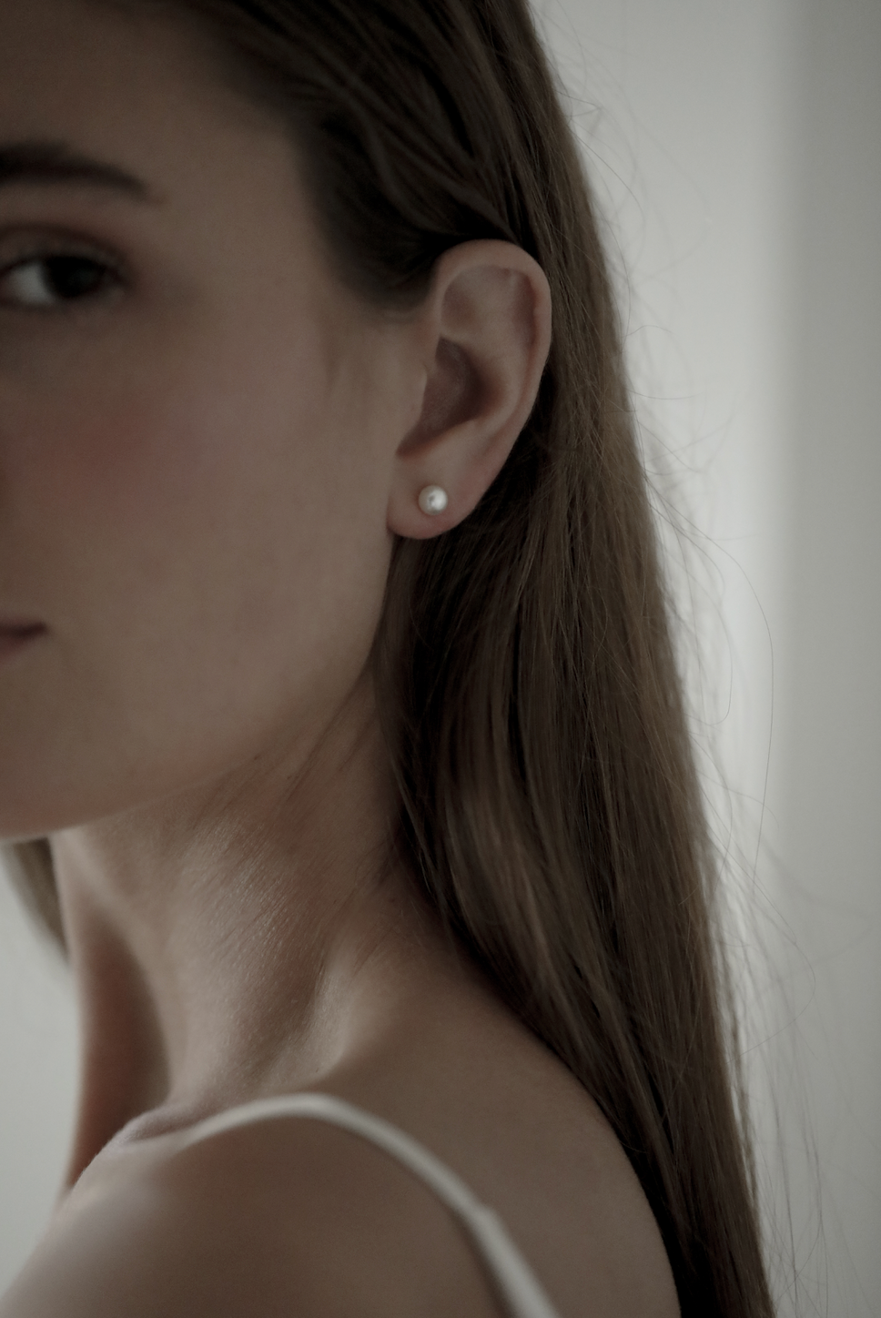 2 in 1 Pearl Strand Earrings